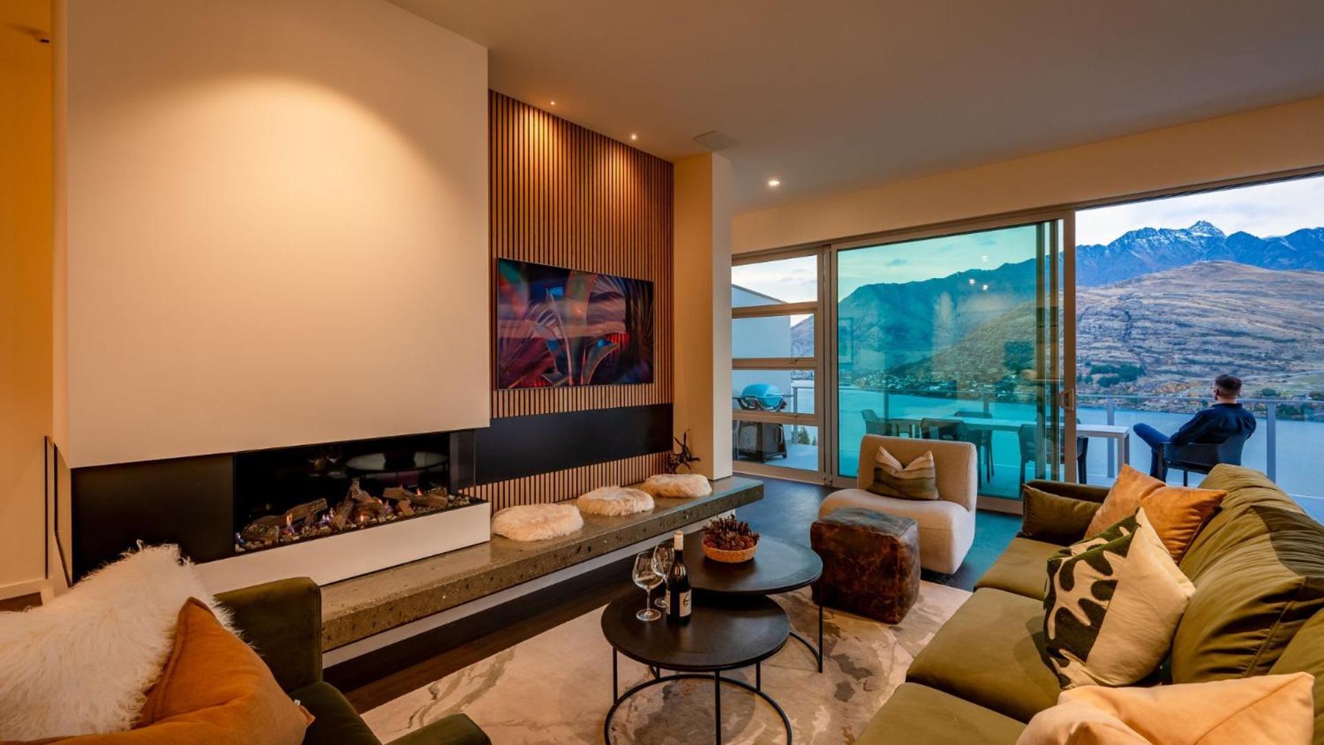 Tahuna Vista-Fire Place-Hot Tub -Free Parking -Bbq Queenstown Exteriör bild