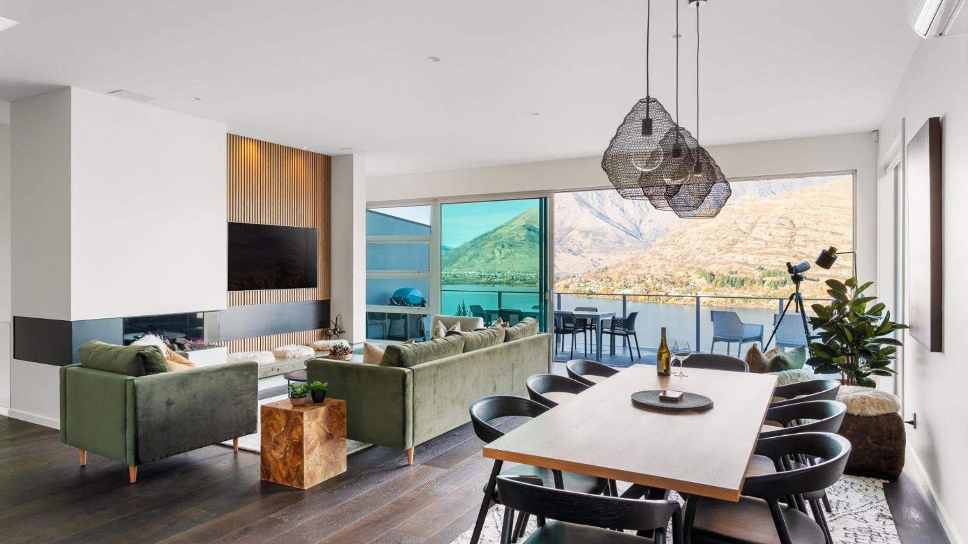 Tahuna Vista-Fire Place-Hot Tub -Free Parking -Bbq Queenstown Exteriör bild