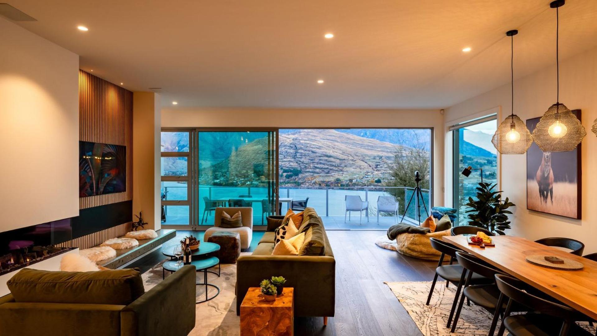 Tahuna Vista-Fire Place-Hot Tub -Free Parking -Bbq Queenstown Exteriör bild